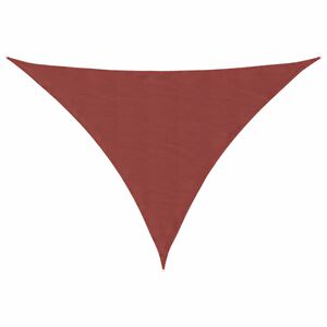 vidaXL Solskydd Sail terrakotta 7x5x5 m 100% polyester Oxford