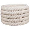 vidaXL Juterep 36 mm Vit 100% Tossa jute