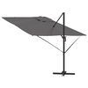 vidaXL Roma Parasol Antracit 286 x 285 x 265 cm