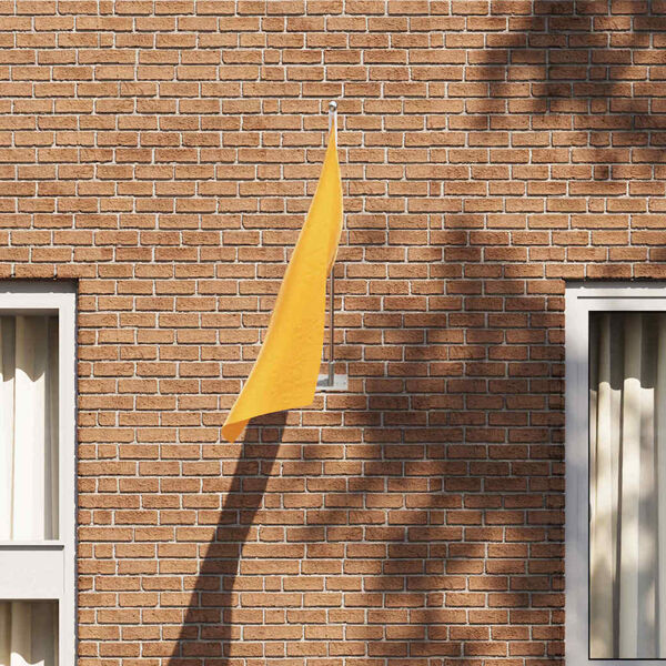 vidaXL Flaggstångshållare Silver 10.5 x 7.5 x 0.2 cm Stål