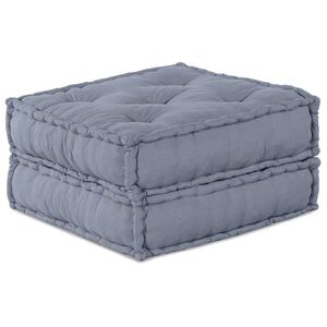 vidaXL Modulsofa enhet Tyg Gr&aring; 70 x 70 x 36 cm
