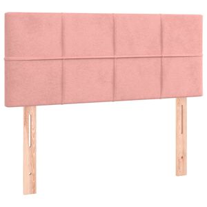 vidaXL S&auml;nggavel rosa 80x5x78/88 cm sammet