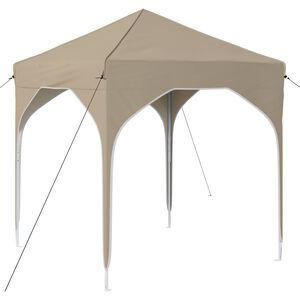 vidaXL Pop-up Partyt&auml;lt 194 x 194 x 245 cm Gr&auml;ddvit