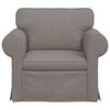 vidaXL Soffa Taupe