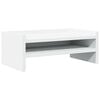 vidaXL Sk&auml;rmst&auml;ll vit 42x24x16 cm konstruerat tr&auml;