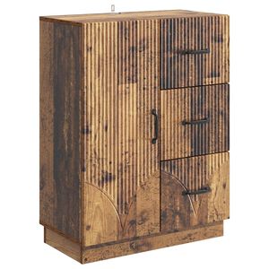 vidaXL Sideboard Gammalt tr&auml; 66 x 34,5 x 87 cm Konstruerat tr&auml;