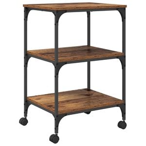 vidaXL Skrivarst&auml;ll Gammalt tr&auml; 50 x 41 x 75 cm Konstruerat tr&auml;