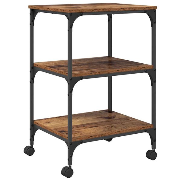 vidaXL Skrivarst&auml;ll Gammalt tr&auml; 50 x 41 x 75 cm Konstruerat tr&auml;