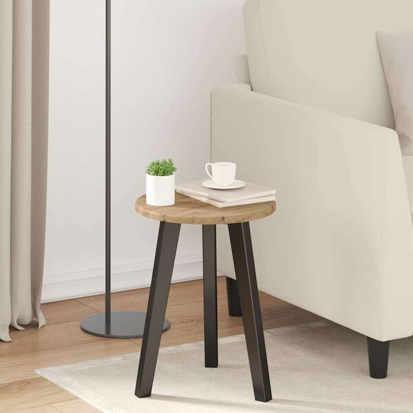 vidaXL Bordsskiva artisan ek 30 x 30 x 1,5 cm Konstruerat tr&auml;