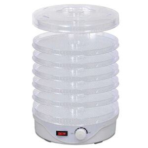 vidaXL Mattork 250 W 6 galler rund