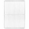vidaXL Grillgaller 40 x 30 cm Rostfritt st&aring;l Silver