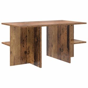 vidaXL Kaffeebord Gammalt tr&auml; 87 x 50 x 45 cm Konstruerat tr&auml;