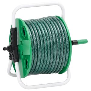 vidaXL Slangvinda f&ouml;r 20 m med slang PVC