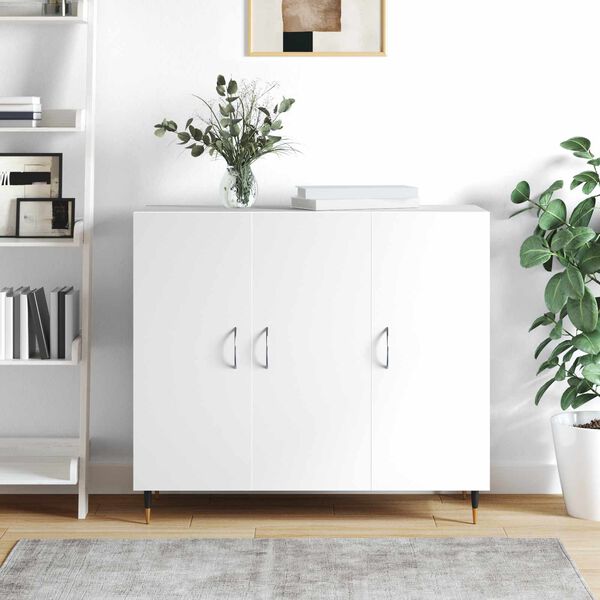 vidaXL Handtag 12 pcs Silver 107 x 3.6 x 23 mm Rostfritt st&aring;l