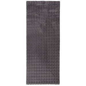 vidaXL Omr&aring;desmattor Rektangul&auml;r SIROLO Antracit 150 x 80 cm Polyester