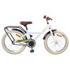 vidaXL Barncykel 18 Tum f&ouml;r 5-7 &aring;r gamla Vit