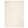 vidaXL Mjuk matta HUARTE med kort lugg tv&auml;ttbar beige 240x340 cm