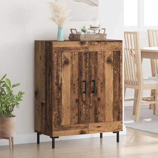 vidaXL Sideboard Gammalt tr&auml; 69,5 x 34 x 90 cm