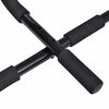 vidaXL Chinsstänger Svart 92 x 39 x 21.5 cm Stål