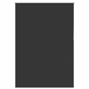 vidaXL Rullgardin m&ouml;rkl&auml;ggning svart 115x130 cm tyg bredd 110,7 cm