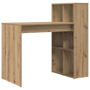 vidaXL Skrivbord Artisan Ek Konstruerat tr&auml; 108 x 55 x 103.5 cm