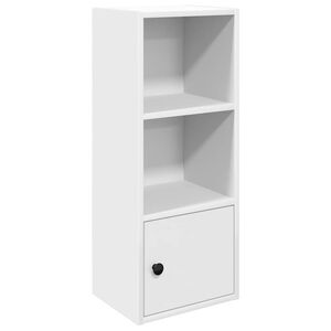 vidaXL Bokhylla vit 31x24x77 cm konstruerat tr&auml;