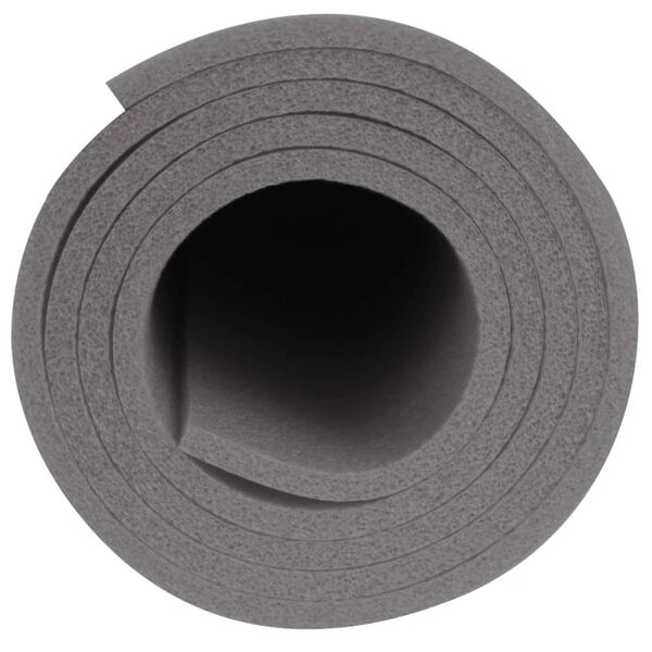 Avento Fitness Yogamatta 160x60 cm gr&aring; PE 41VG-GRI-Uni