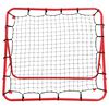 vidaXL Justerbart fotbollsmål Kickback Rebounder 100 x 100 cm