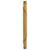 vidaXL Matta rund natur 80 cm bambu