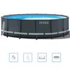 Intex Pool Ultra XTR Frame set rund 488x122 cm 26326GN