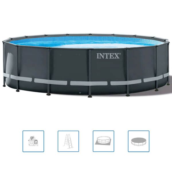 Intex Pool Ultra XTR Frame set rund 488x122 cm 26326GN