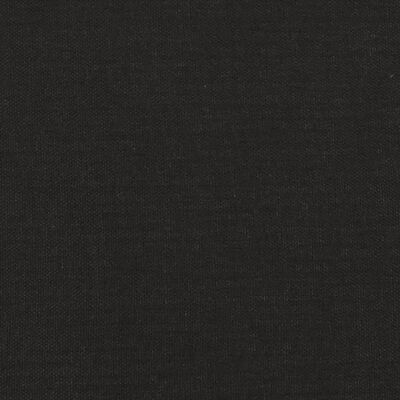 vidaXL Fotpall svart 45x29,5x39 cm tyg och konstläder