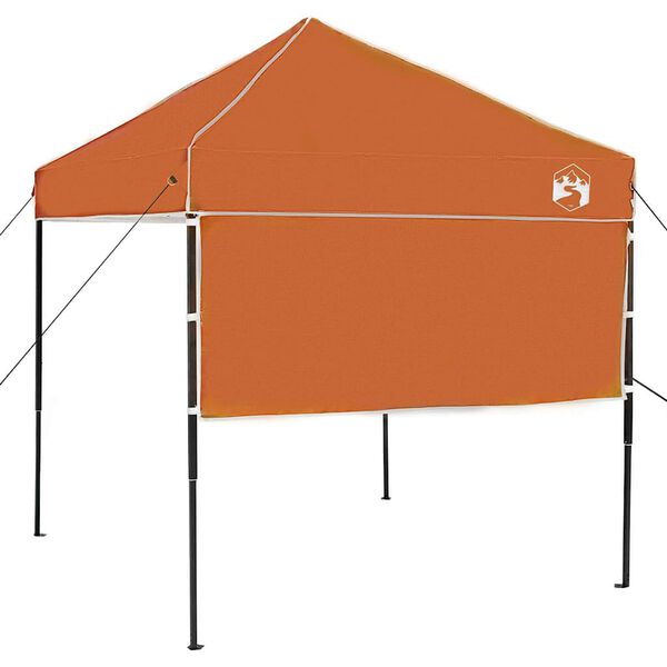 vidaXL Pop-up Markistält Orange 200 x 200 cm tyg