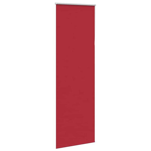 vidaXL Rullgardin m&ouml;rkl&auml;ggningsr&ouml;d 75x230 cm tyg bredd 70,7 cm