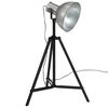 vidaXL Golvlampa 25 W vintage silver 61x61x90/150 cm E27