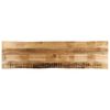 vidaXL Bordsskiva 160x40x3,8 cm levande kant massivt grovt mangotr&auml;