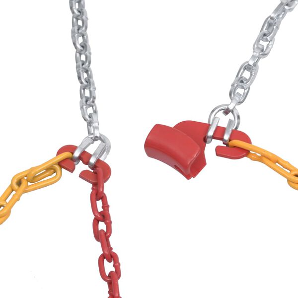 vidaXL Sn&ouml;kedjor till bil 2-pack 16 mm SUV 4x4 storlek 450