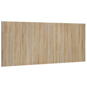 vidaXL S&auml;nggavel sonoma-ek 200x1,5x80 cm konstruerat tr&auml;