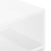 vidaXL Soffbord vit h&ouml;gglans 90x55x42,5 cm konstruerat tr&auml;