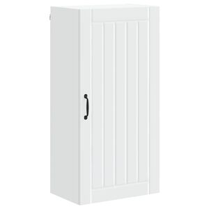 vidaXL V&auml;ggsk&aring;p LUCCA Vit 50 x 31 x 100 cm Konstruerat tr&auml;