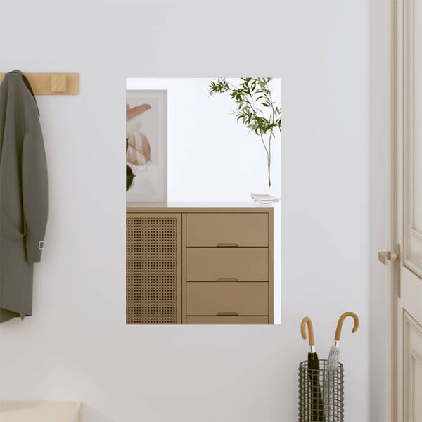 vidaXL V&auml;ggspegel 40x60 cm glas rektangul&auml;r
