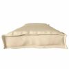 vidaXL Pallkudde Beige 180 x 40 x 8 cm Oxford Tyg