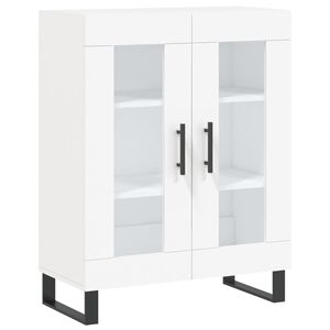 vidaXL Sk&aring;p vit 69,5x34x90 cm konstruerat tr&auml;
