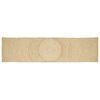 vidaXL Omr&aring;desmattor Vit 80 x 400 cm Jute