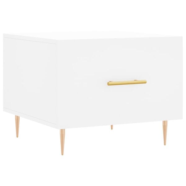 vidaXL Soffbord svart 50x50x40 cm konstruerat tr&auml;