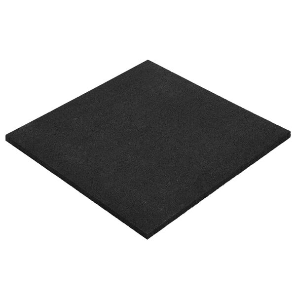 vidaXL Vibrationsmatta till tv&auml;ttmaskin svart 60x60x0,6 cm