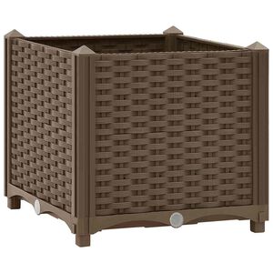 vidaXL Upph&ouml;jd odlingsl&aring;da 40x40x38 cm polypropen