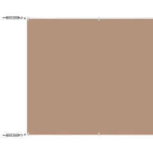 vidaXL Markis vertikal taupe 60x1200 cm oxfordtyg