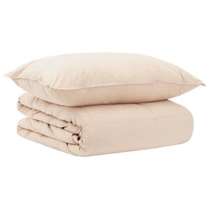 vidaXL T&auml;ckeset 2 st 135 x 200 cm Sommar 850 gsm 100% Naturlig Kapok