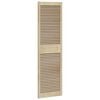 vidaXL Sk&aring;pd&ouml;rr med d&ouml;rr Naturlig 170 x 2,1 x 49,5 cm Massiv furu